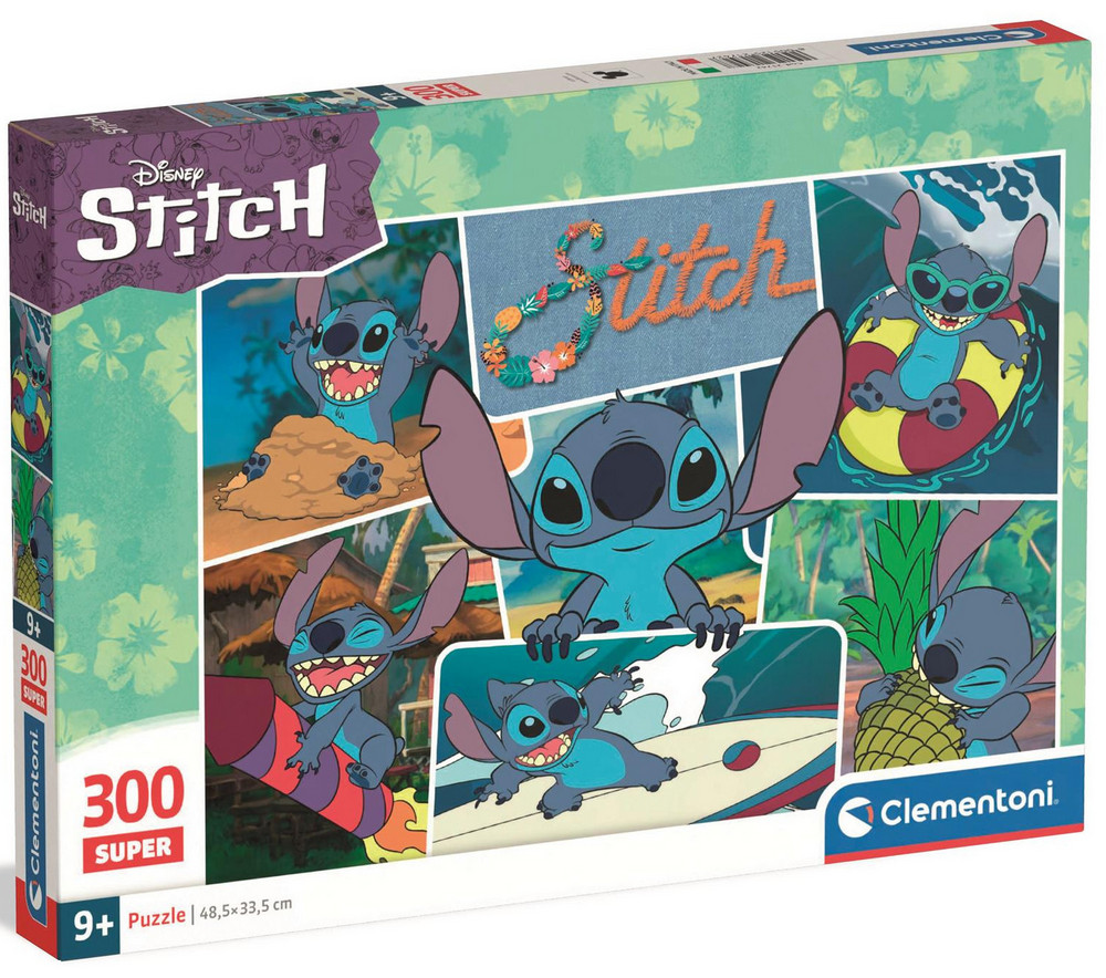 Disney: Stitch - Sommer, 300 brikker