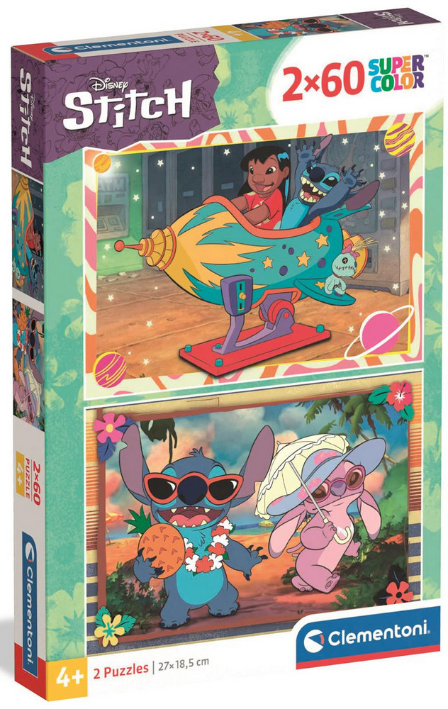 Disney: Stitch, 2x60 brikker