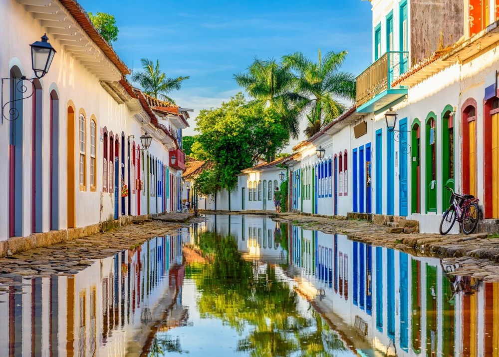 Brasilien: Paraty, 500 brikker