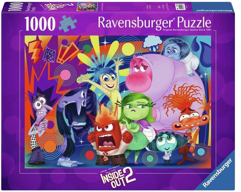 Ravensburger Puslespil - Disney: Inderst Inde 2, 1000 brikker