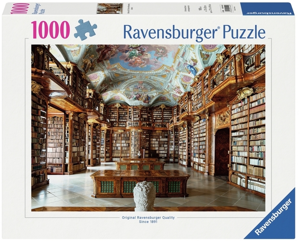 Østrig: Biblioteket i Sankt Florian, 1000 brikker