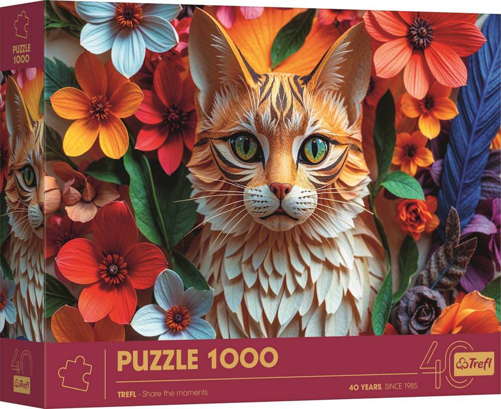 Papir: Katten, 1000 brikker