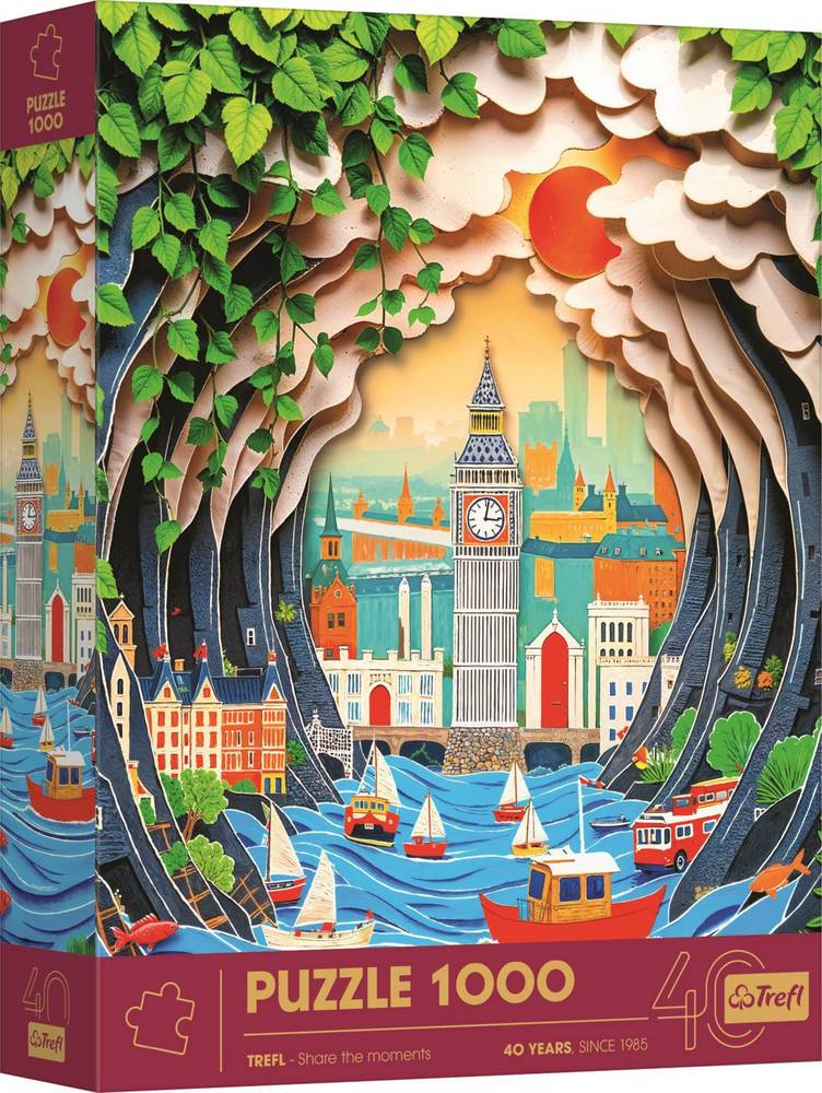 Papir: London, 1000 brikker