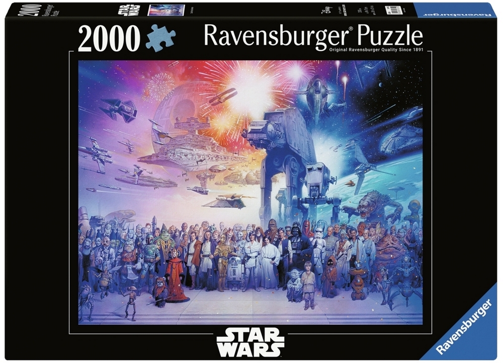 Ravensburger Puslespil - Star Wars universet, 2000 brikker