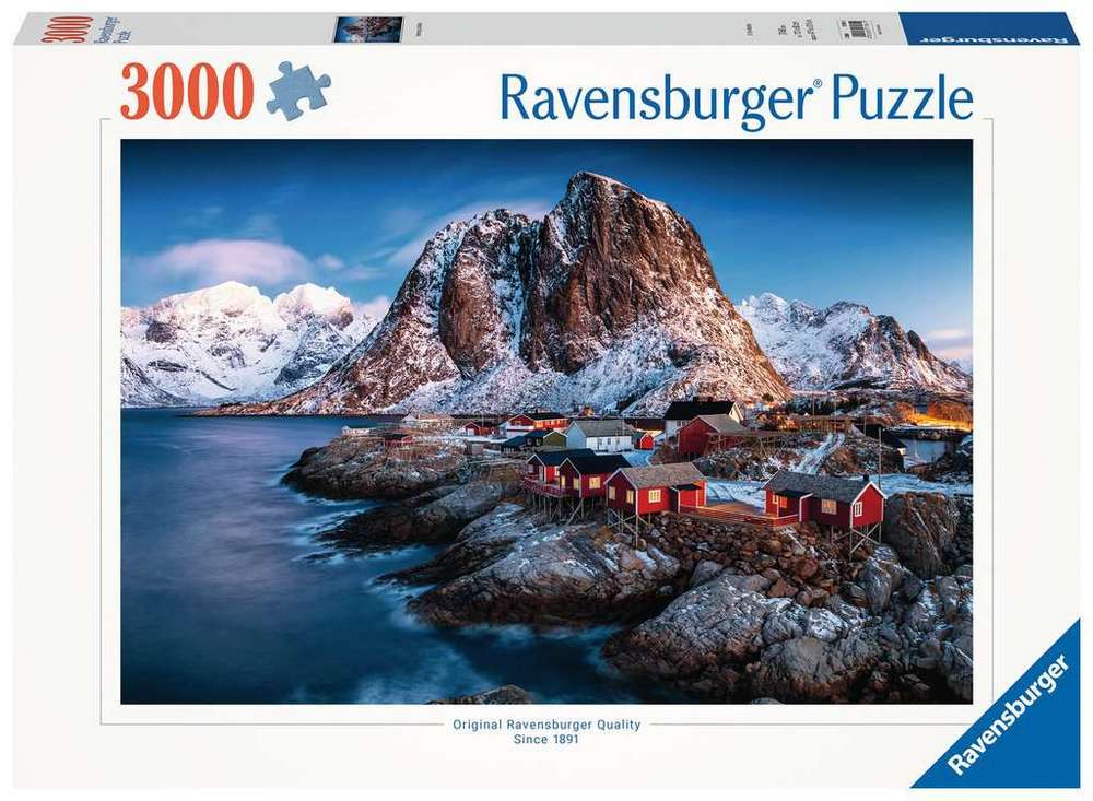 Ravensburger Puslespil - Lofoten: Hamnøy, 3000 brikker