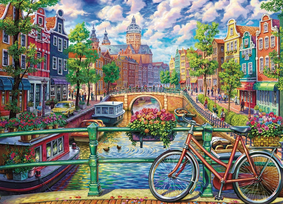 Kanal i Amsterdam, 1000 brikker