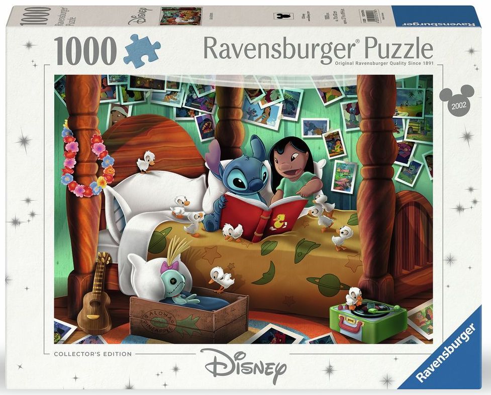 Ravensburger Puslespil - Disney: Lilo og Stitch, 1000 brikker