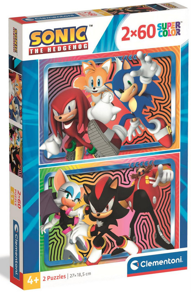 Sonic, 2x60 brikker