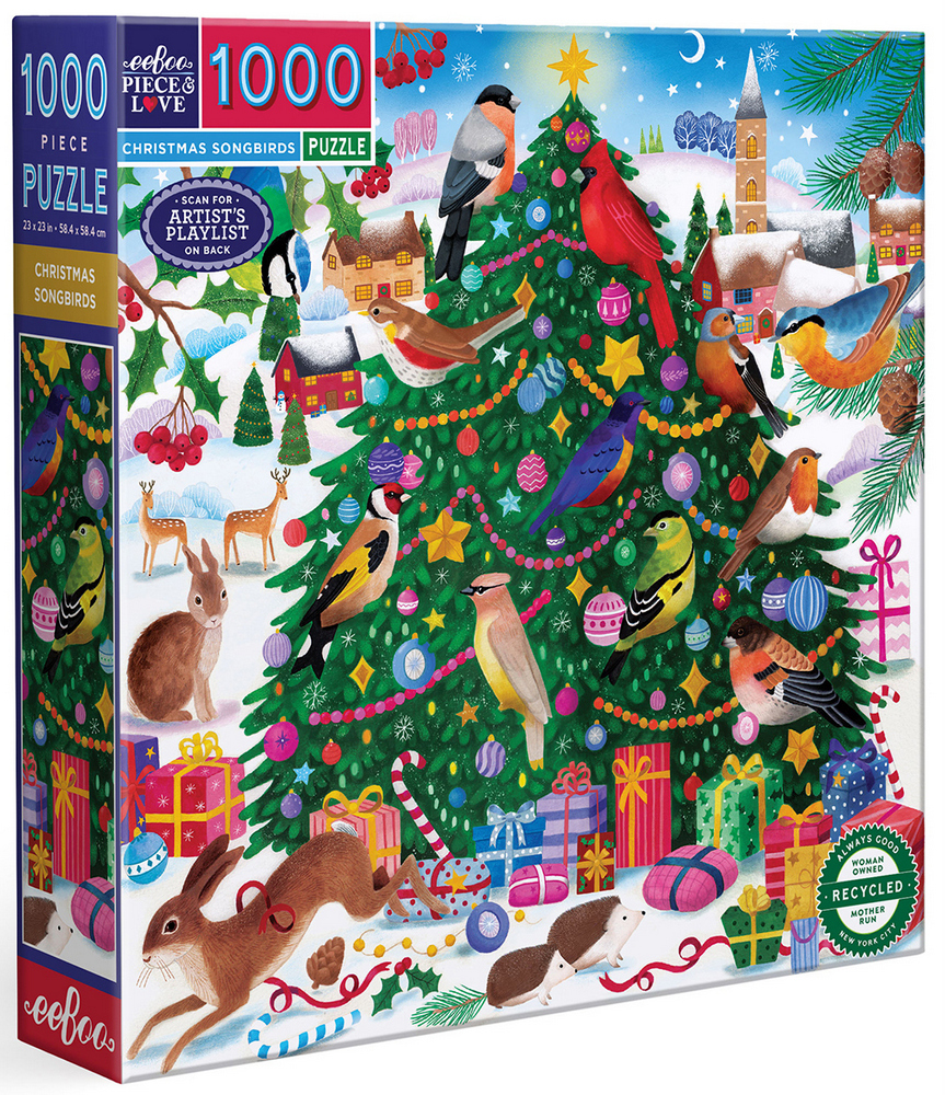 Jul i skoven, 1000 brikker