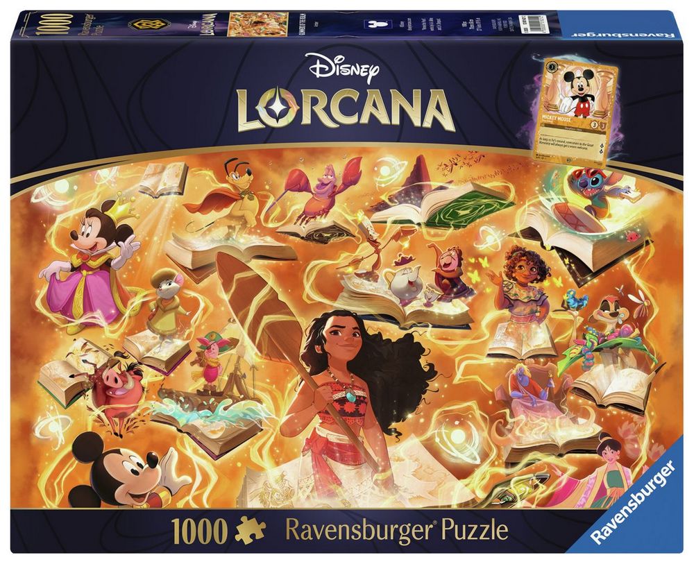Disney Lorcana: Glimmers of the Realm - Amber, 1000 brikker