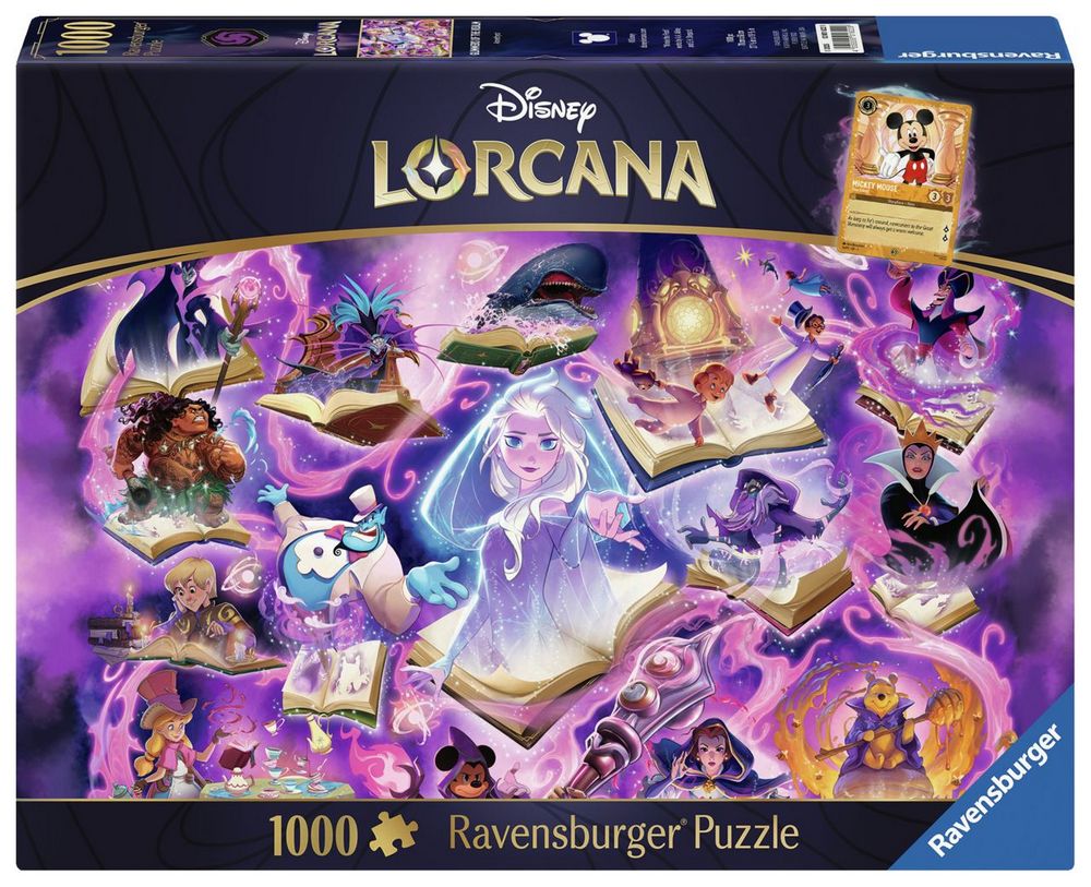 Disney Lorcana: Glimmers of the Realm - Amethyst, 1000 brikker