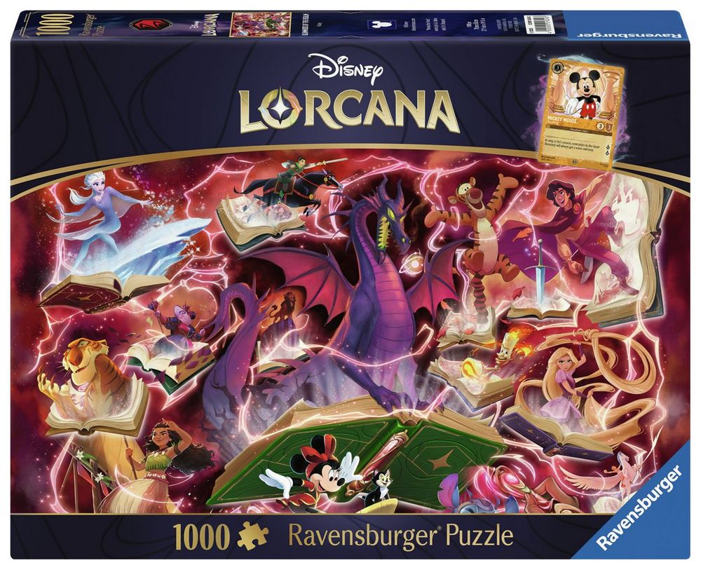 Disney Lorcana: Glimmers of the Realm - Ruby, 1000 brikker