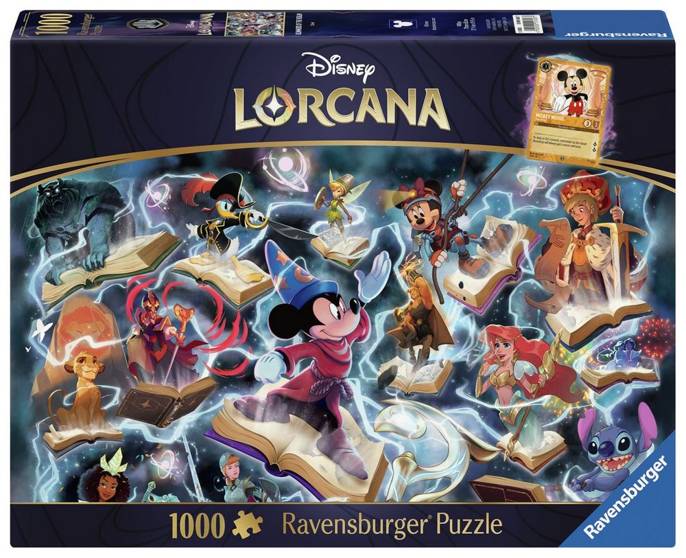 Disney Lorcana: Glimmers of the Realm - Steel, 1000 brikker