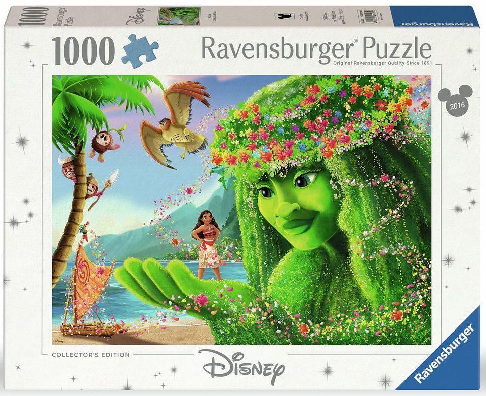 Ravensburger Puslespil - Disney: Vaiana, 1000 brikker