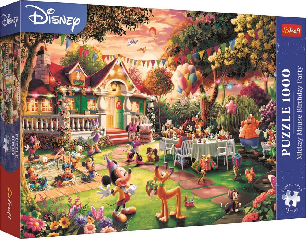 Disney: Mickeys fødselsdagsfest, 1000 brikker