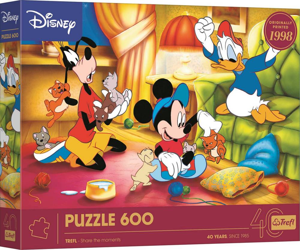 Disney: Mickey og venner, 600 brikker