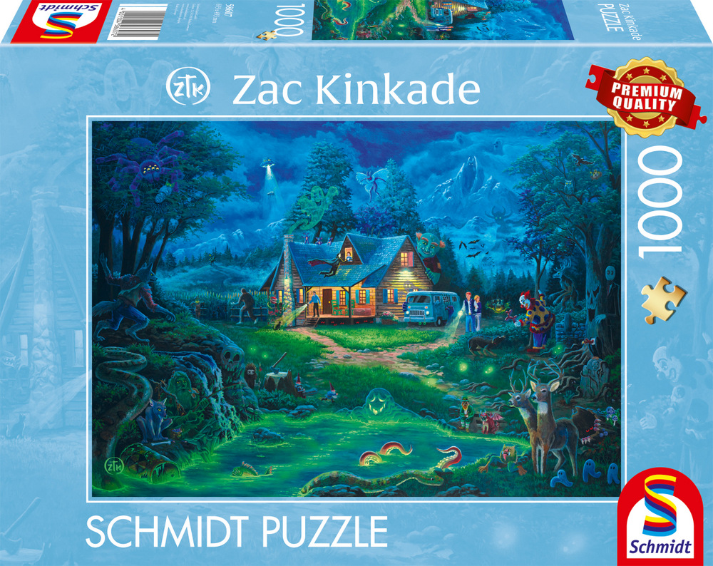 Zac Kinkade: Det hjemsøgte hus, 1000 brikker