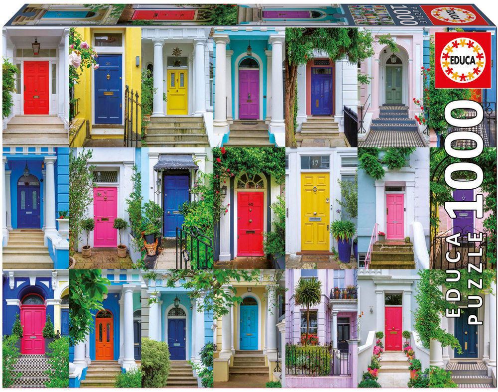 Døre fra Notting Hill, 1000 brikker