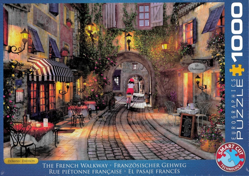 Davison: Fransk hygge, 1000 brikker
