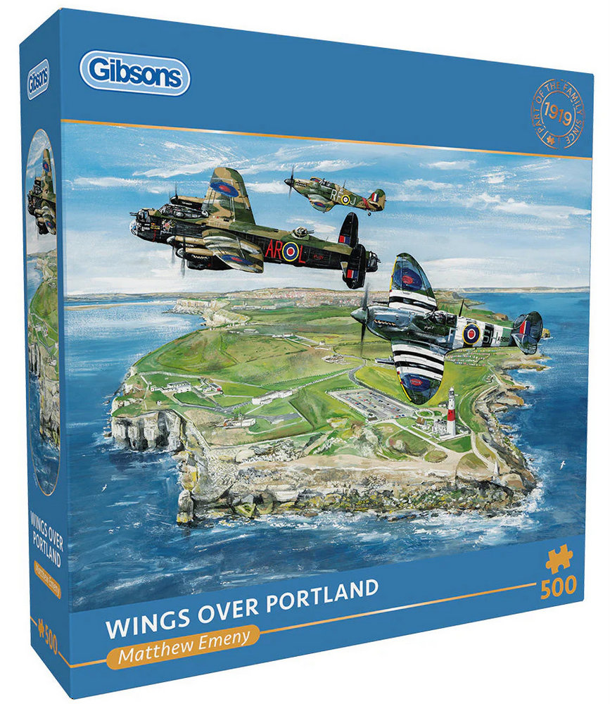 Emeny: Spitfire over Portland, 500 brikker