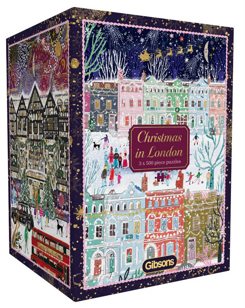 Jul i London, 3x500 brikker