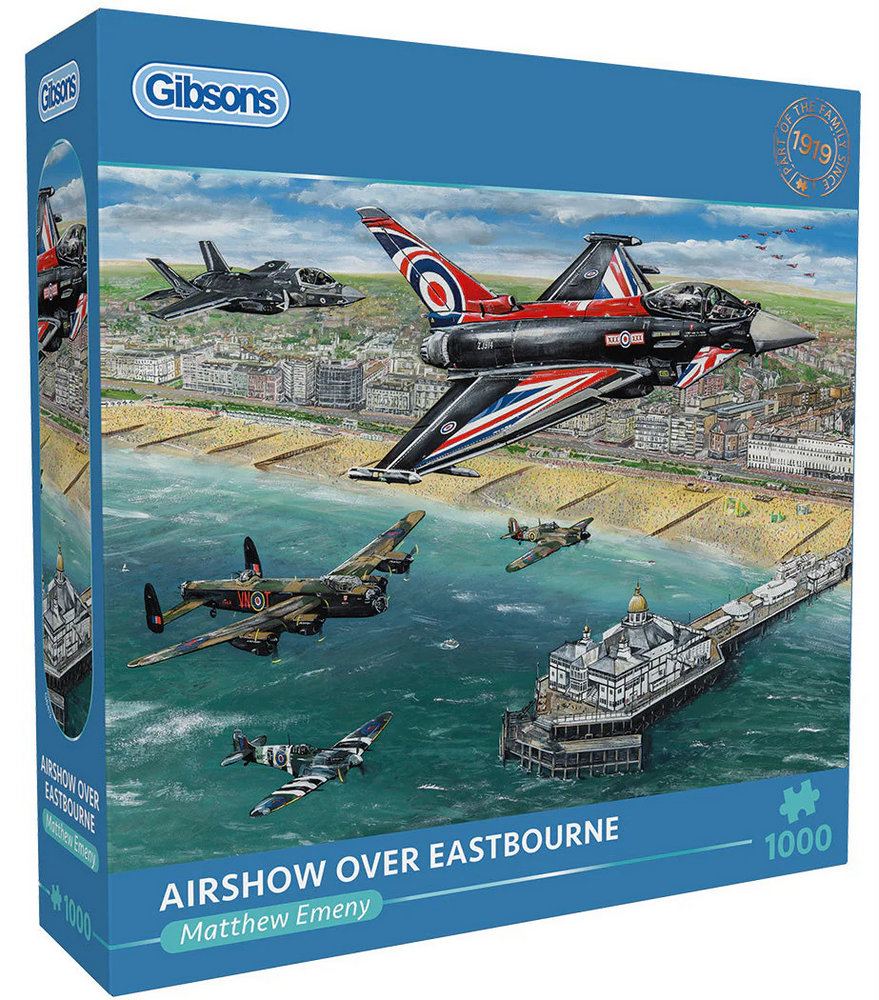 Emeny: Flyopvisning over Eastbourne, 1000 brikker