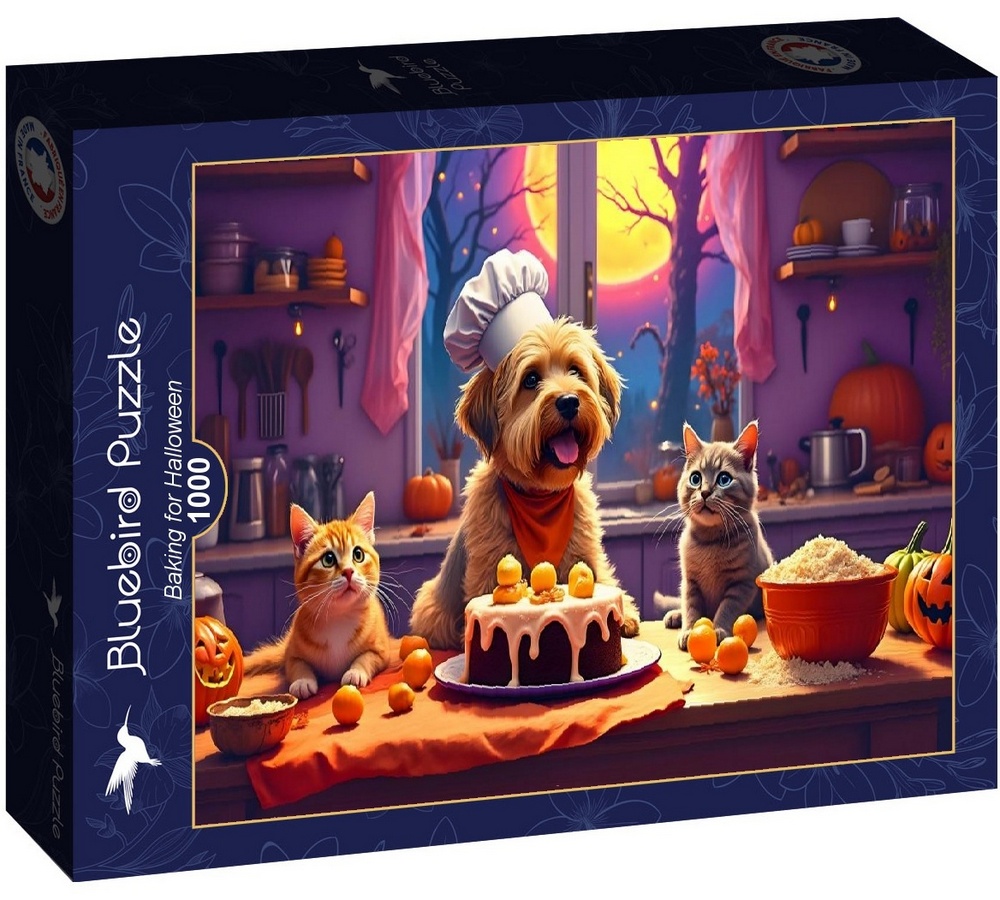 Bager til Halloween, 1000 brikker