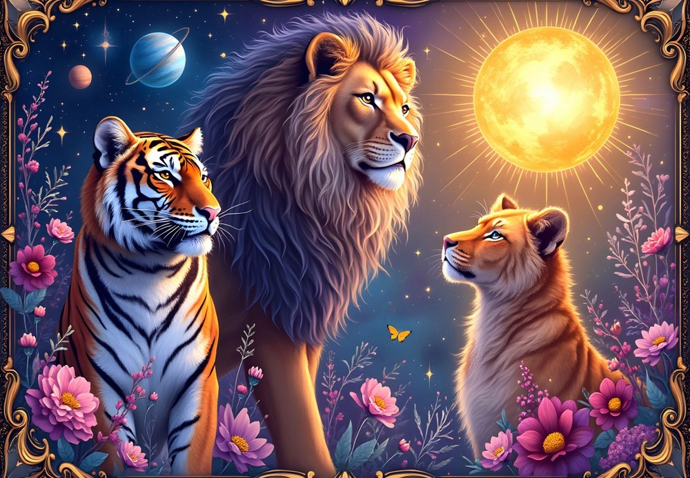 De store kattes univers, 1000 brikker