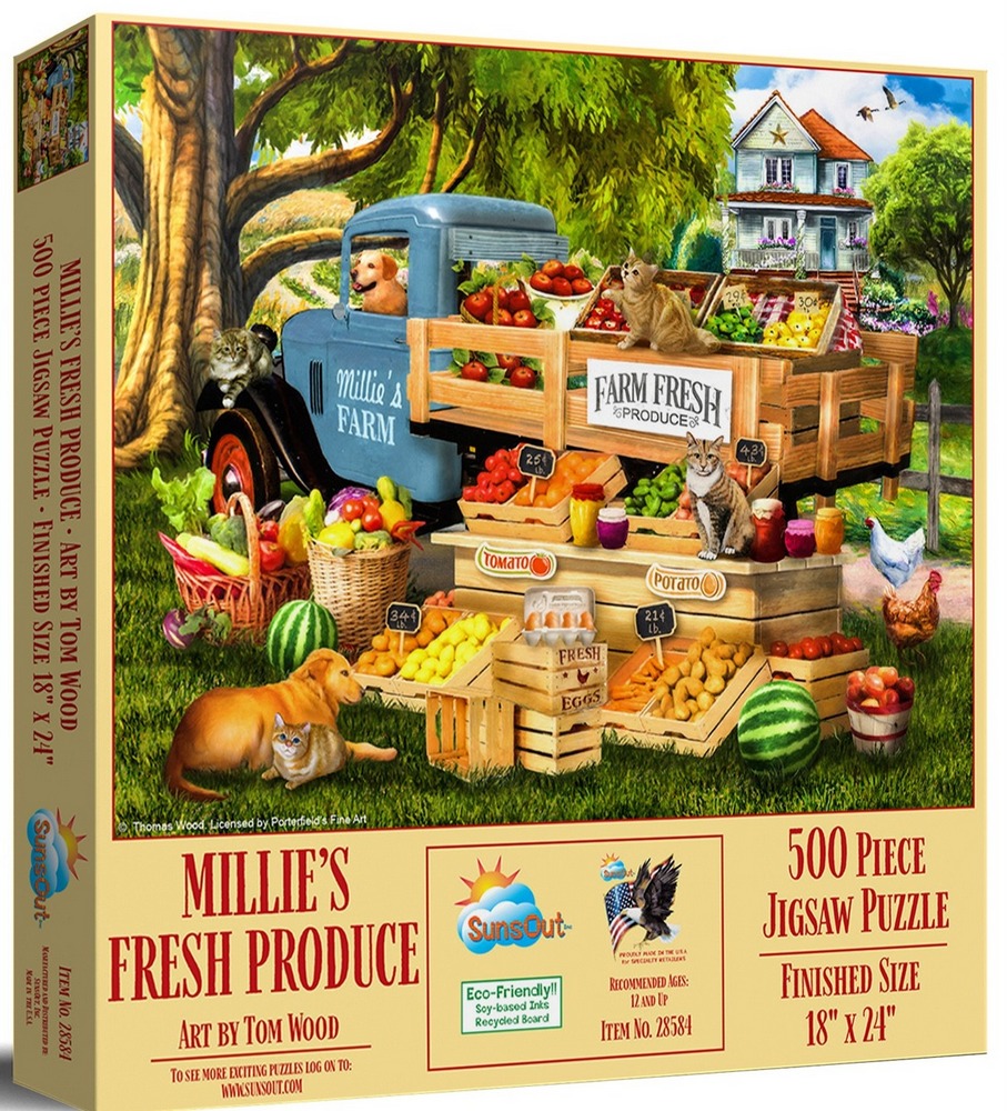 Wood: Gårdens fritelser, 500 brikker