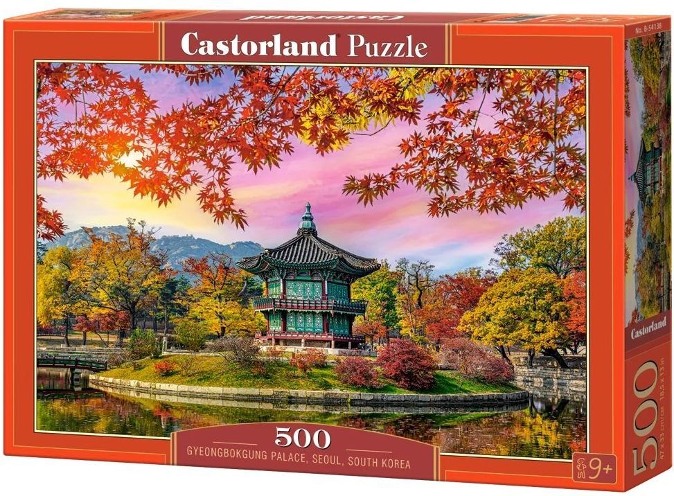 Efterårsmagi i Seoul, 500 brikker