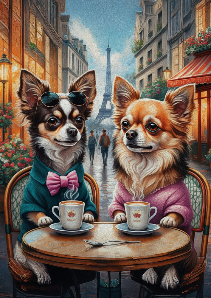 Kaffepause i Paris, 260 brikker