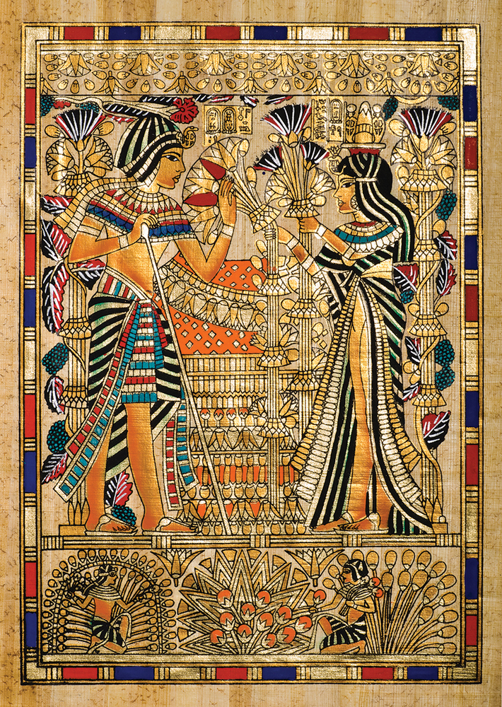 Papyrus, 1000 brikker
