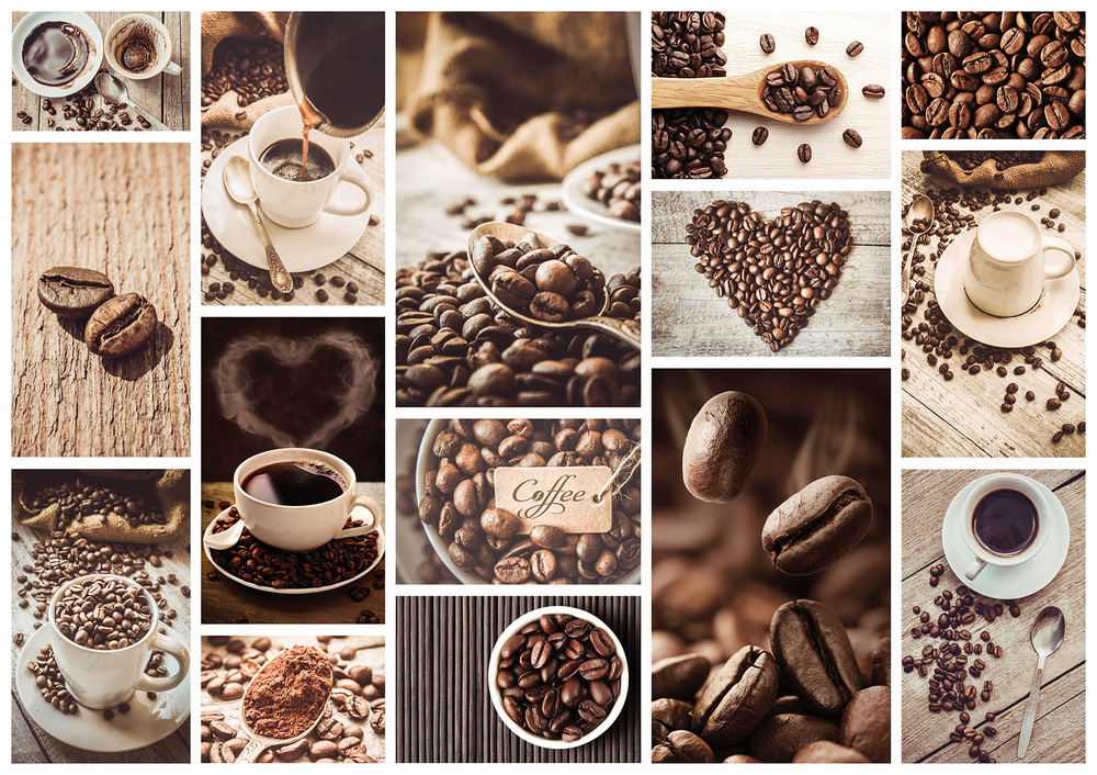 Kaffe: Aromatisk nydelse, 1000 brikker