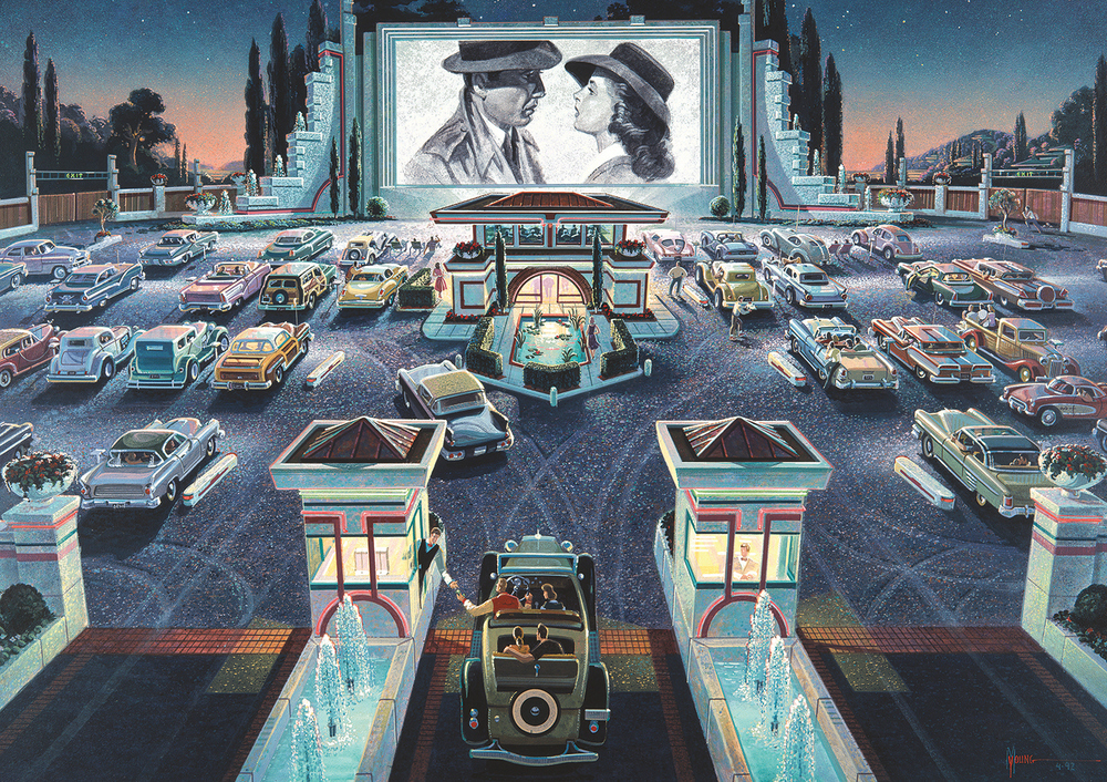 Drive-in biografen, 1000 brikker