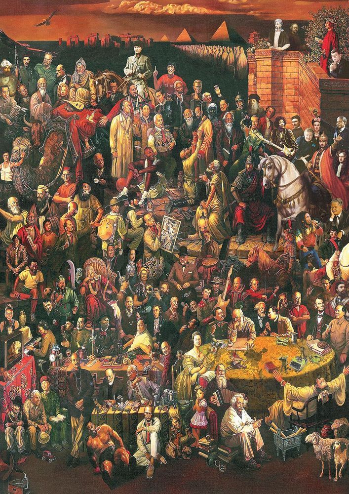 Tidsrejse i historien, 1500 brikker