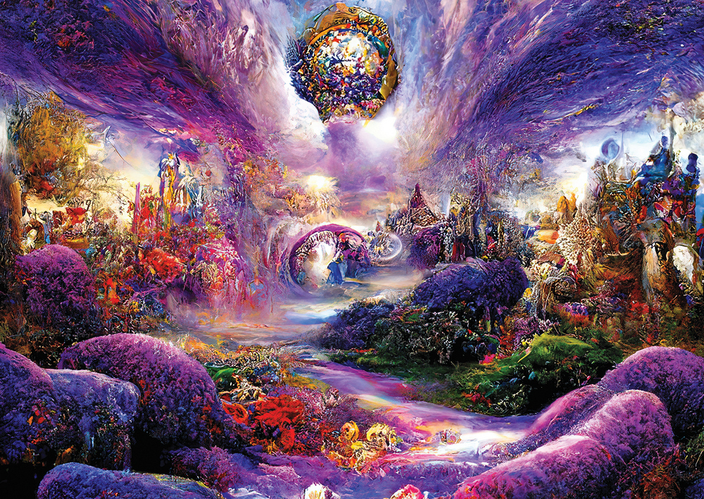 Fantasiens have, 2000 brikker