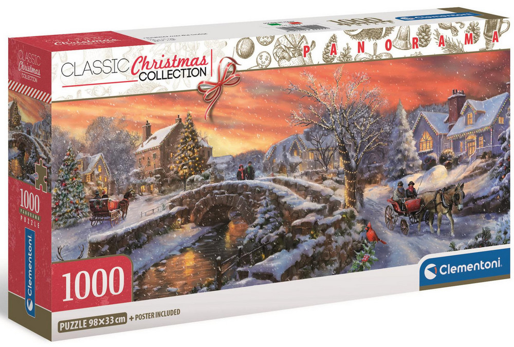 Jul ved stenbroen, 1000 brikker