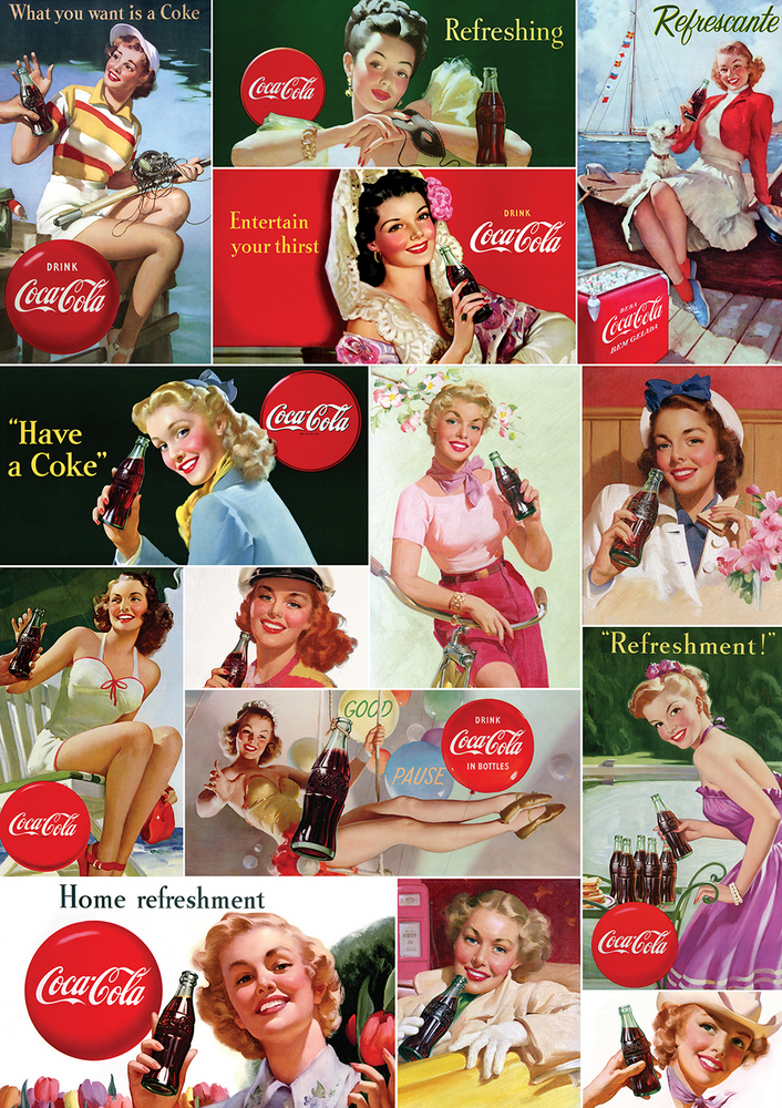 Coca-Cola: Kvinder, 1500 brikker