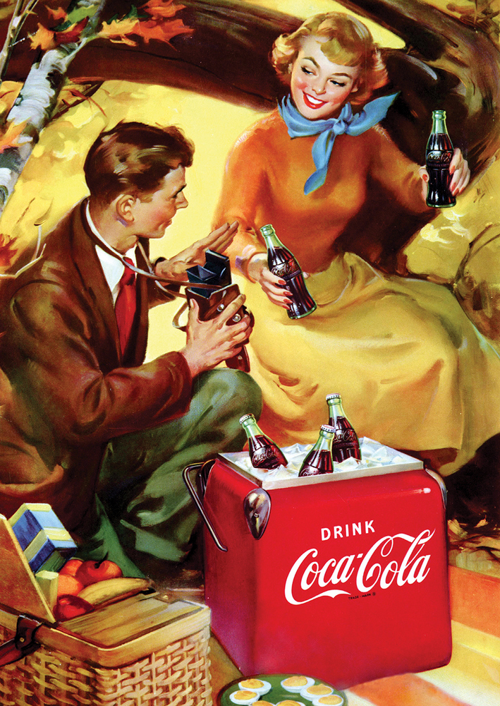 Coca Cola: Picnic og hygge, 2000 brikker