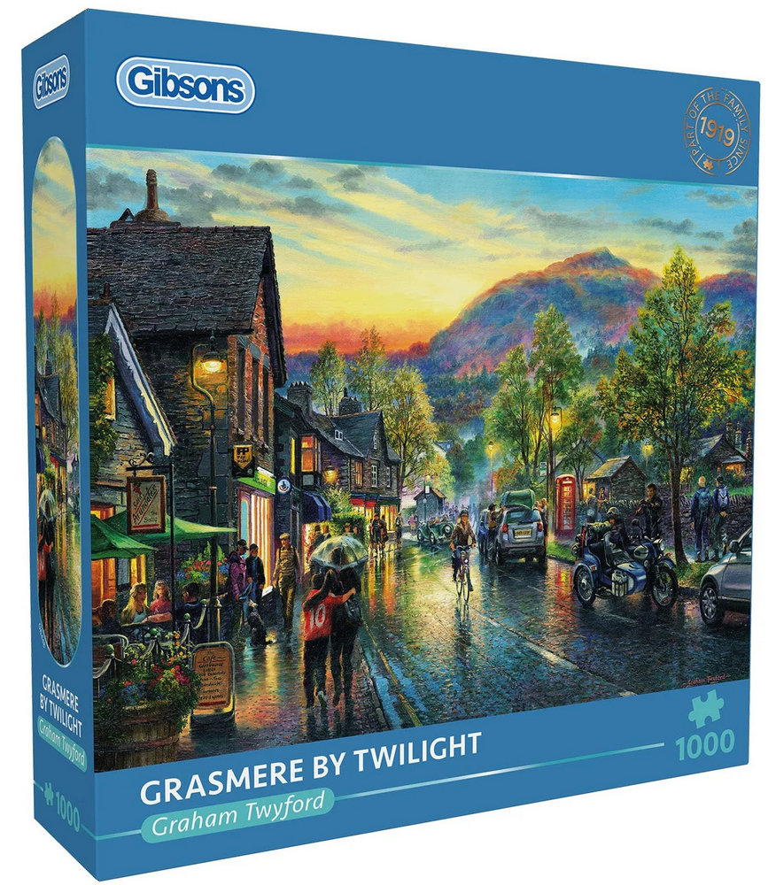 Twyford: Grasmere i regnvejr, 1000 brikker