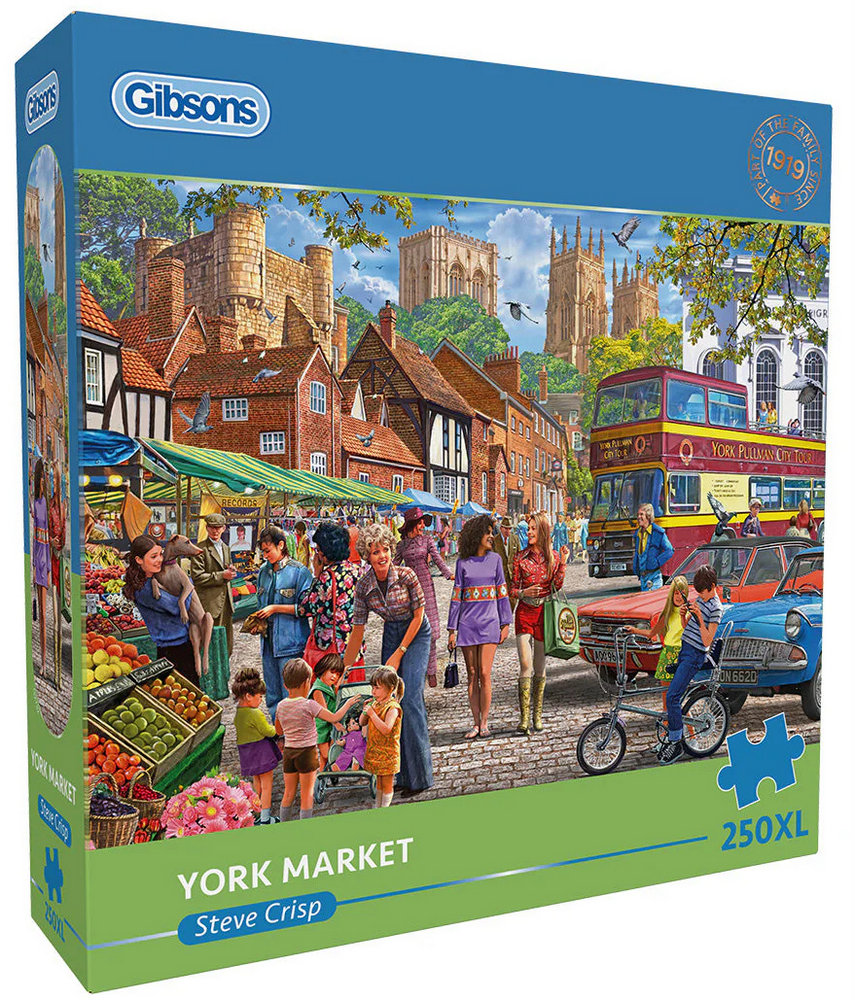 Crisp: Markedsdag i York, 250 brikker