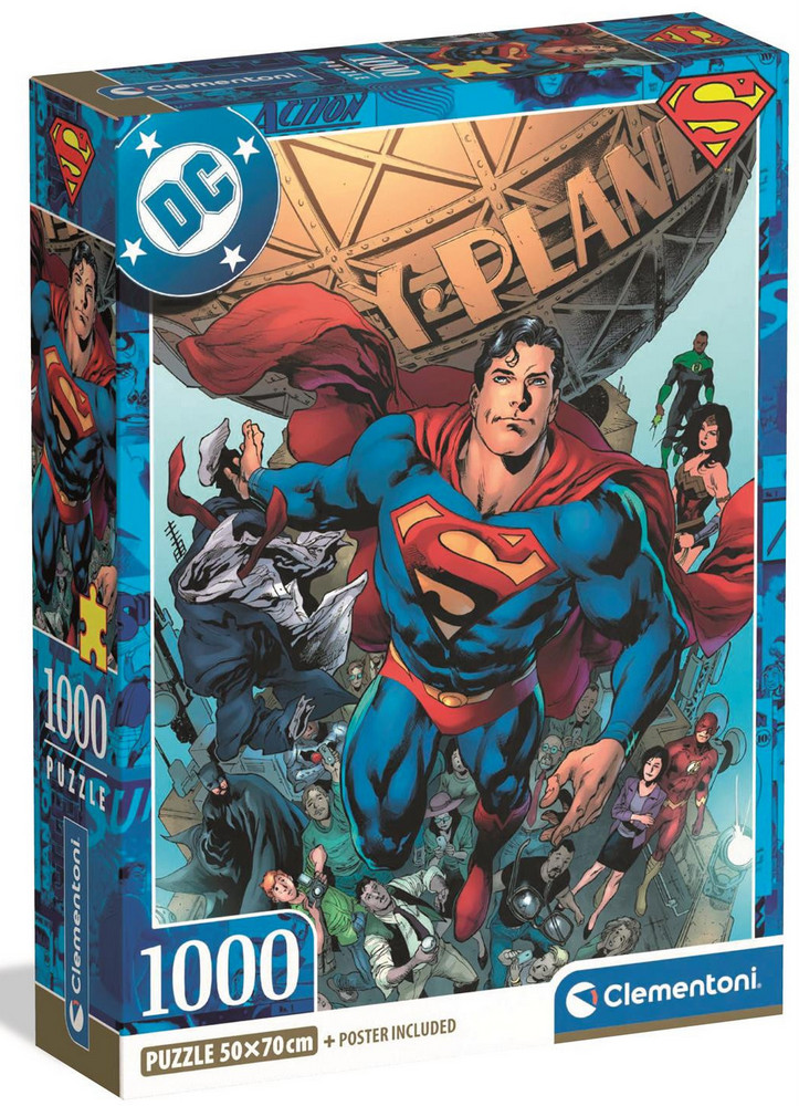 DC: Superman - Heltemod, 1000 brikker