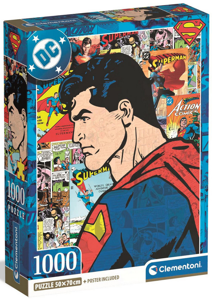 DC: Superman - Kraft og mod, 1000 brikker