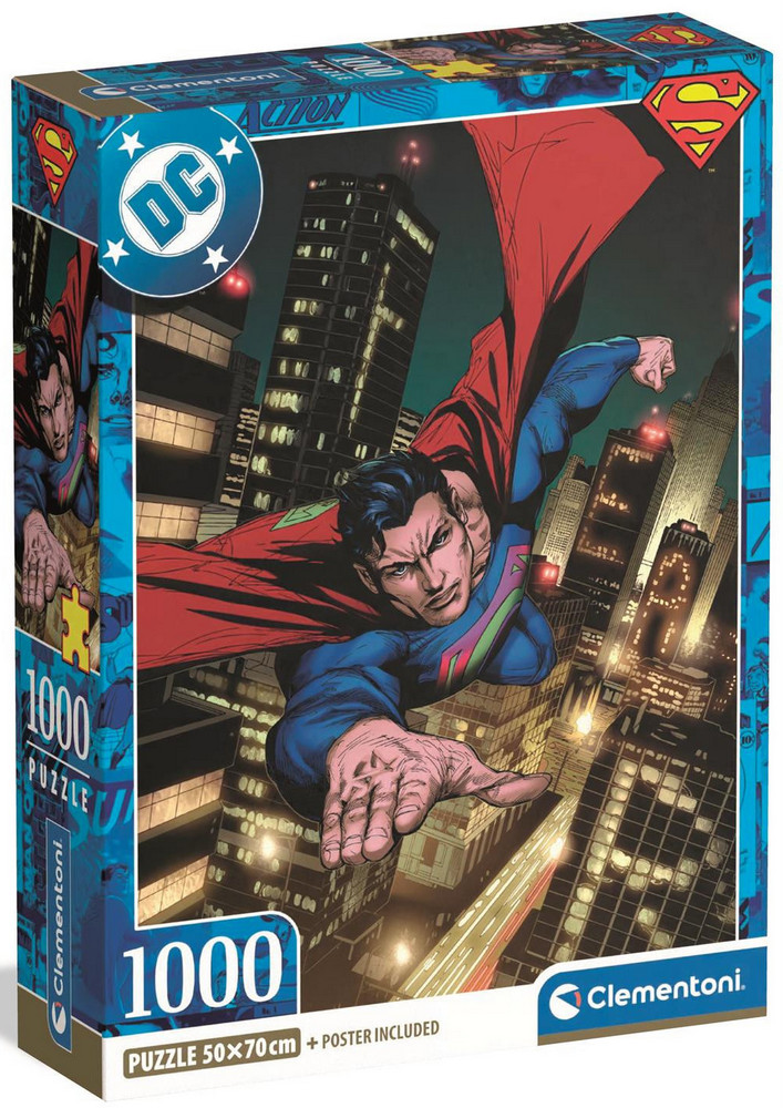 DC: Superman - Nat over byen, 1000 brikker