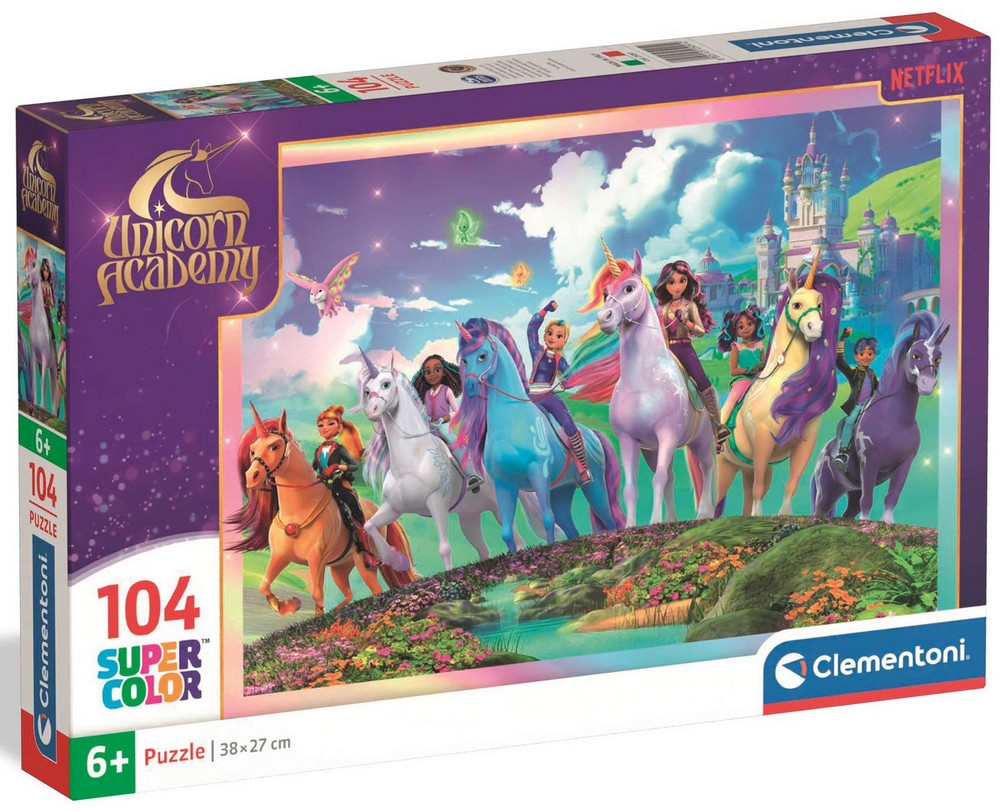 Unicorn Academy: Samlet, 104 brikker