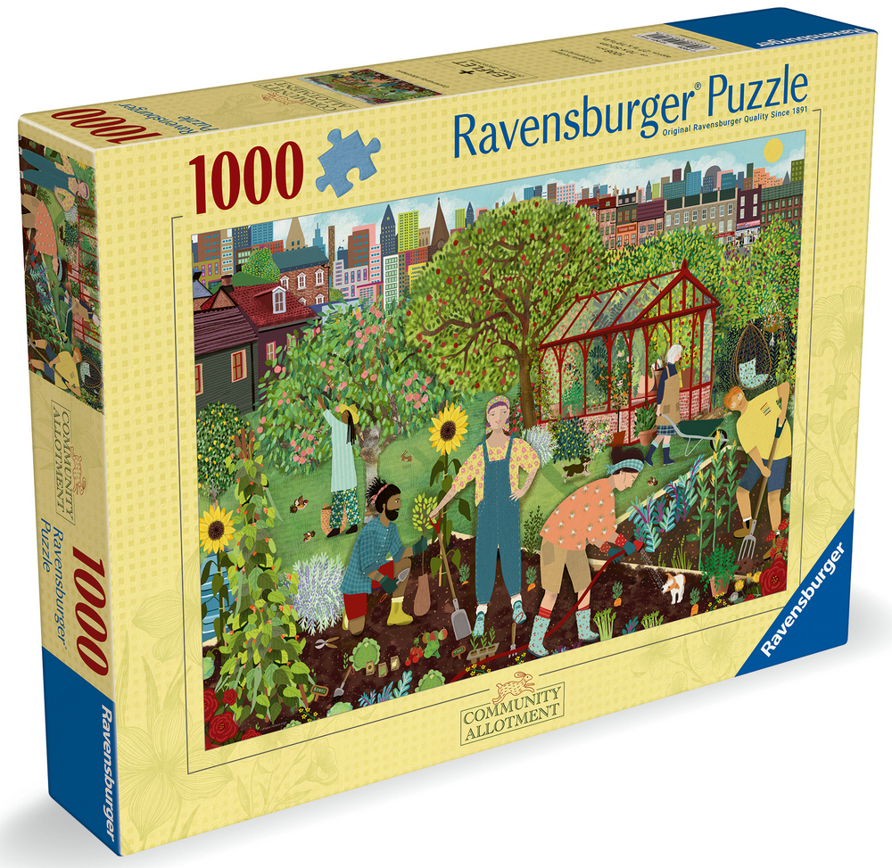 Ravensburger Puslespil - Havelivets glæder, 1000 brikker