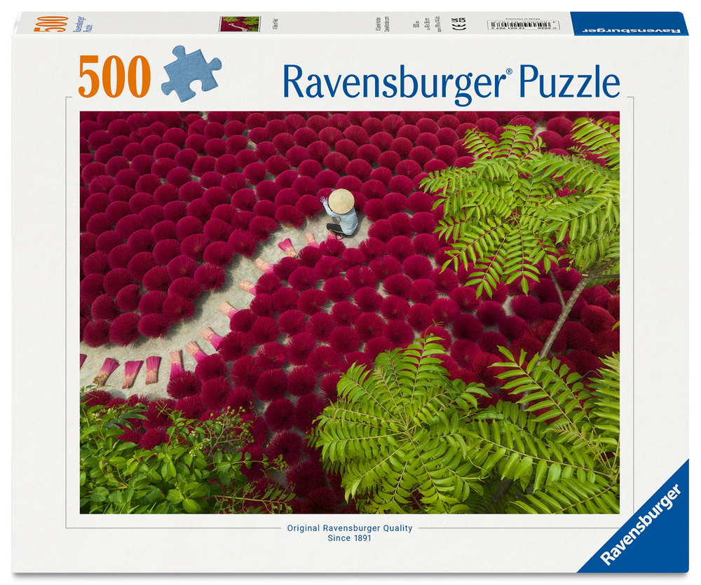 Ravensburger Puslespil - Naturens eget kunstværk, 500 brikker