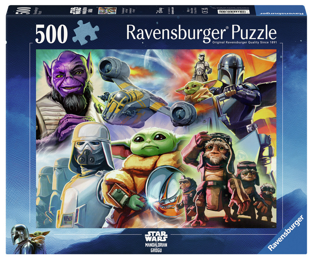 Star Wars: Mandalorian og Baby Yoda, 500 brikker