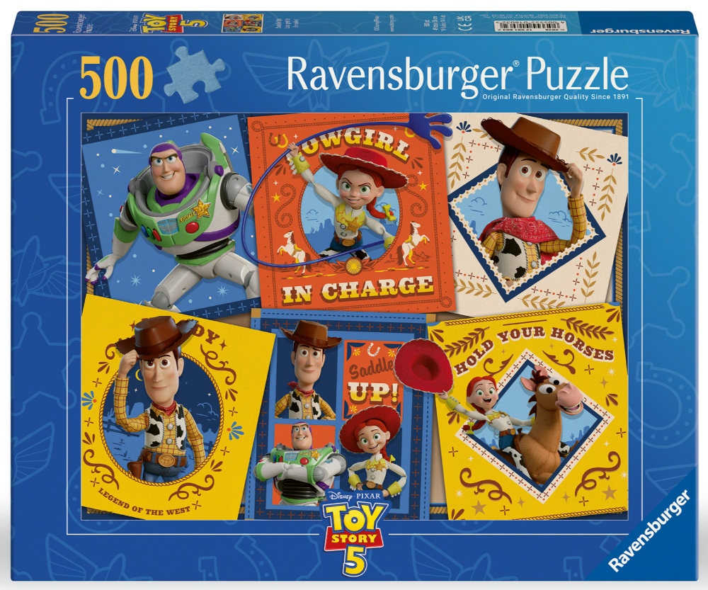 Ravensburger Puslespil - Disney: Toy Story 5, 500 brikker