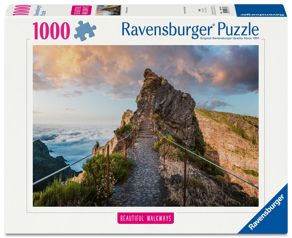 Ravensburger Puslespil - Stien mod toppen, 1000 brikker